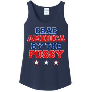 Grab America By The Pussy Donald Trump President Ladies Essential Tank