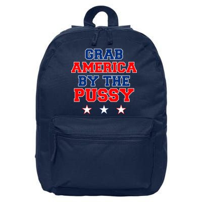 Grab America By The Pussy Donald Trump President 16 in Basic Backpack