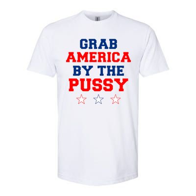 Grab America By The Pussy Donald Trump President Softstyle® CVC T-Shirt