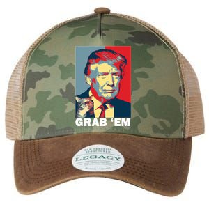 Grab 'Em Trump Legacy Tie Dye Trucker Hat