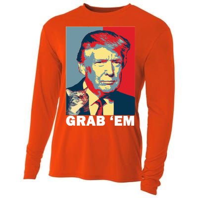 Grab 'Em Trump Cooling Performance Long Sleeve Crew