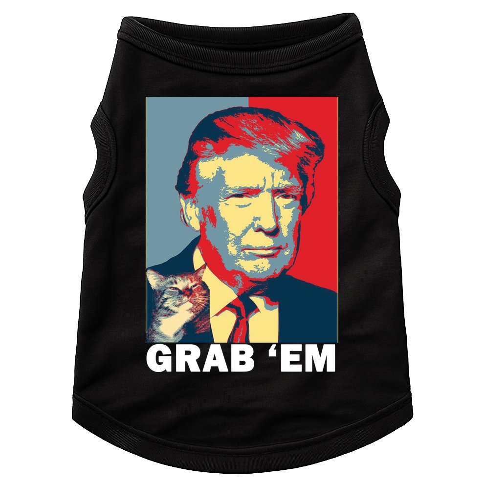 Grab 'Em Trump Doggie Tank