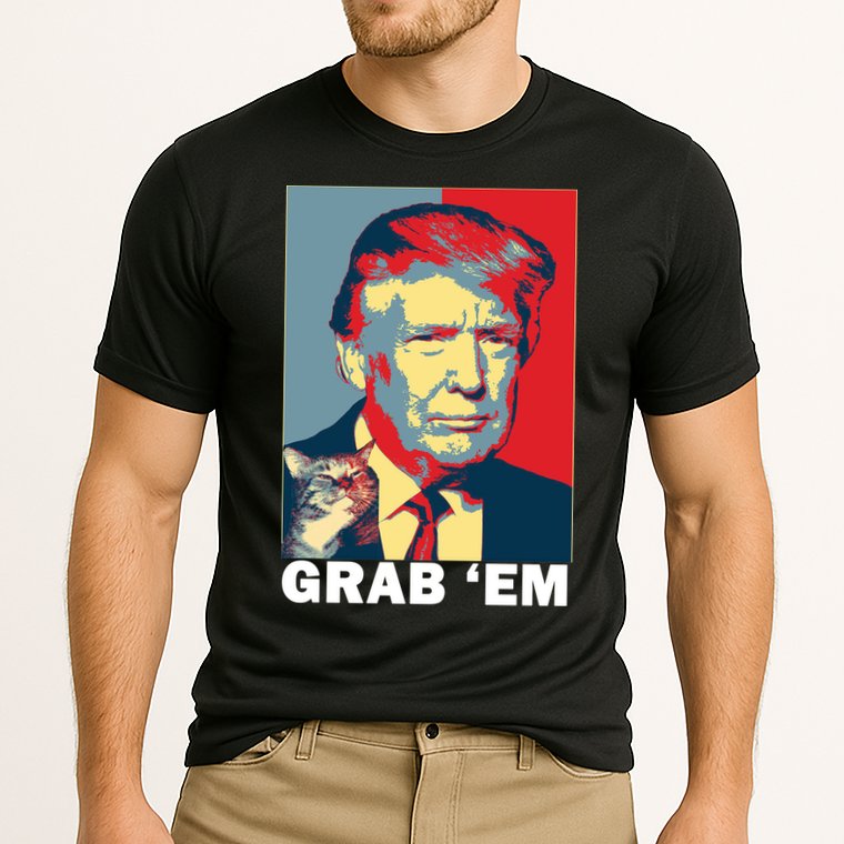 Grab 'Em Trump Cooling Performance Crew T-Shirt