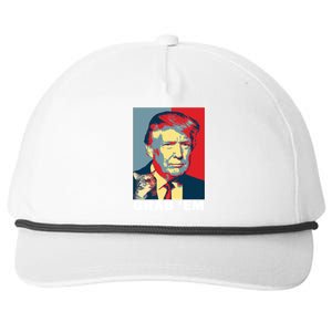 Grab 'Em Trump Snapback Five-Panel Rope Hat