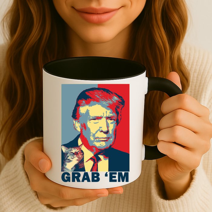 Grab 'Em Trump Mug