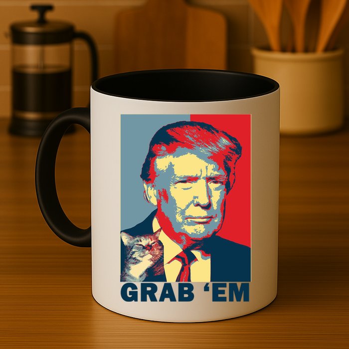 Grab 'Em Trump Mug