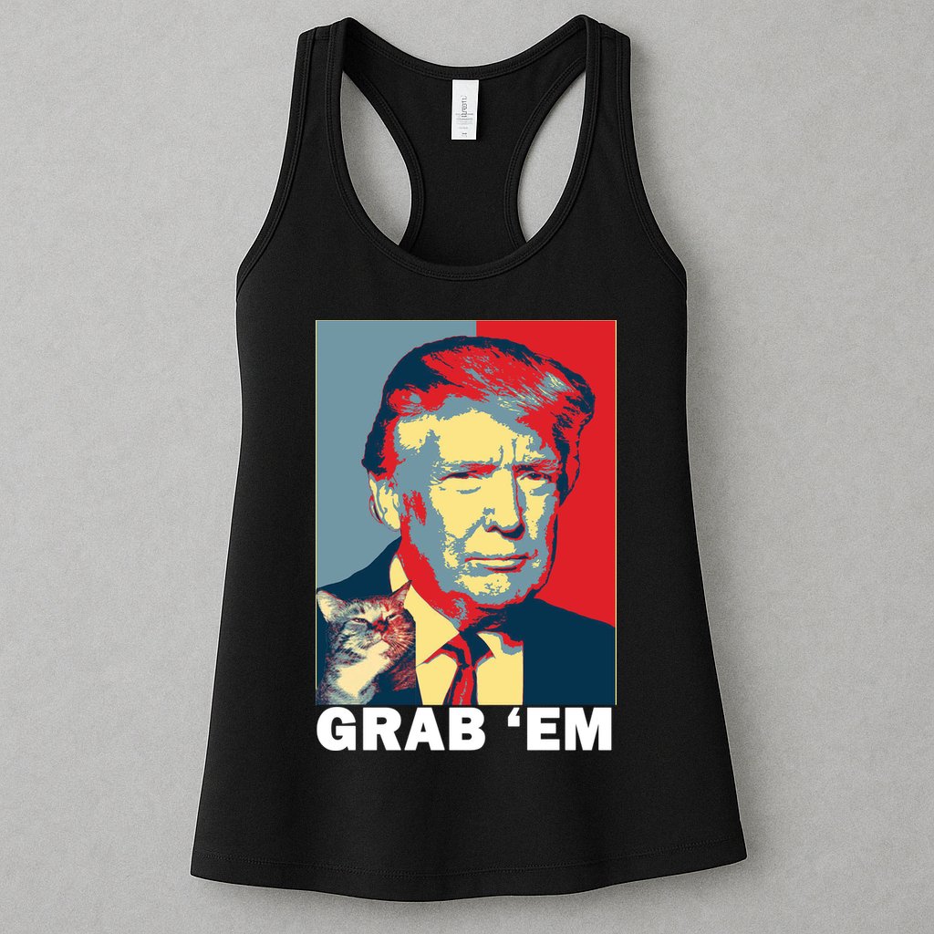 Grab 'Em Trump Womens Tank Top