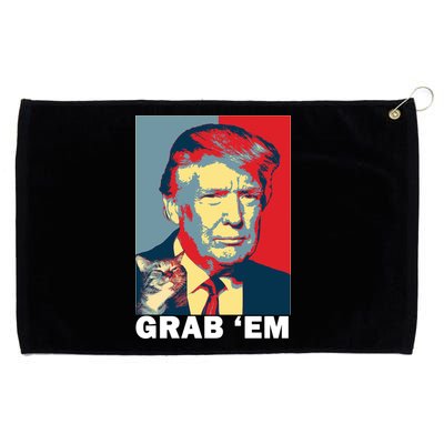 Grab 'Em Trump Grommeted Golf Towel