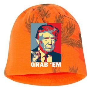 Grab 'Em Trump Kati - Camo Knit Beanie