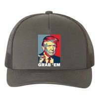 Grab 'Em Trump Yupoong Adult 5-Panel Trucker Hat