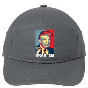 Grab 'Em Trump 7-Panel Snapback Hat