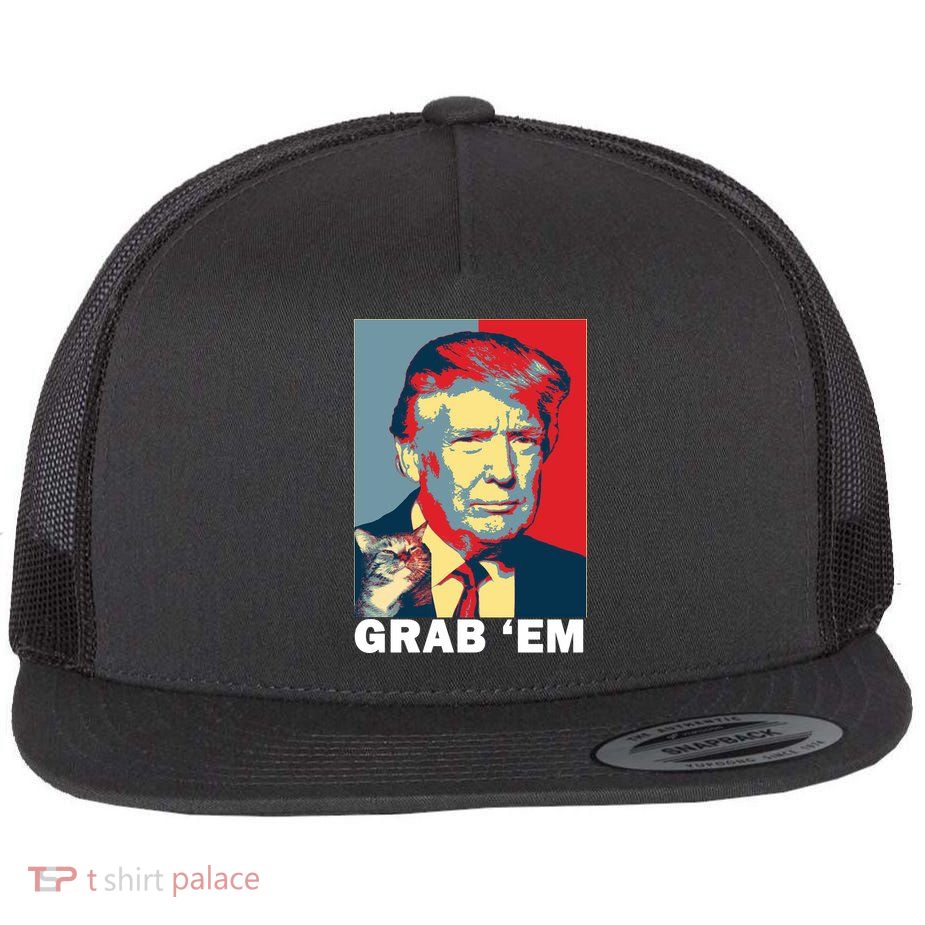 Grab 'Em Trump Flatbill Hat