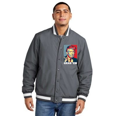 Grab 'Em Trump Insulated Varsity Jacket