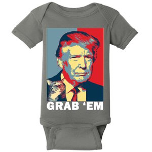 Grab 'Em Trump Baby Bodysuit