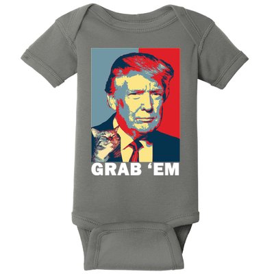 Grab 'Em Trump Baby Bodysuit