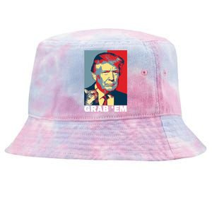 Grab 'Em Trump Tie-Dyed Bucket Hat