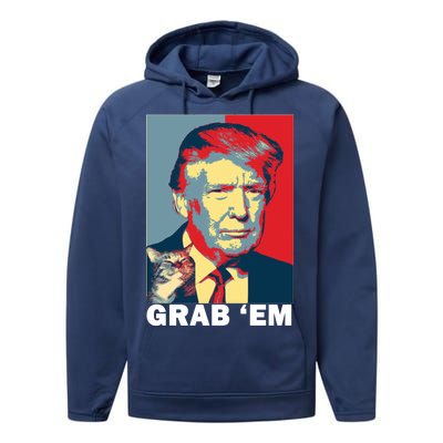 Grab 'Em Trump Performance Fleece Hoodie