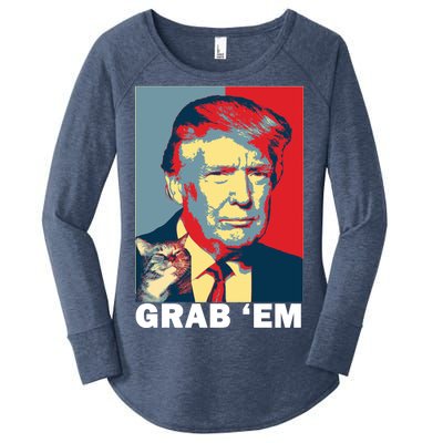 Grab 'Em Trump Women's Perfect Tri Tunic Long Sleeve Shirt