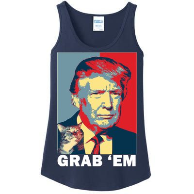 Grab 'Em Trump Ladies Essential Tank