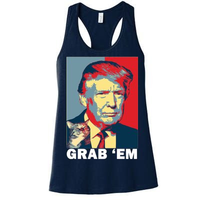 Grab 'Em Trump Women's Racerback Tank