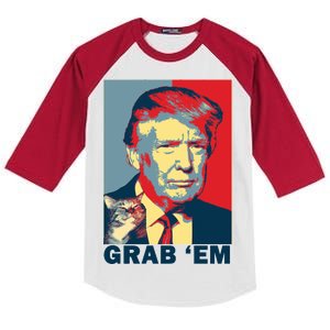 Grab 'Em Trump Kids Colorblock Raglan Jersey