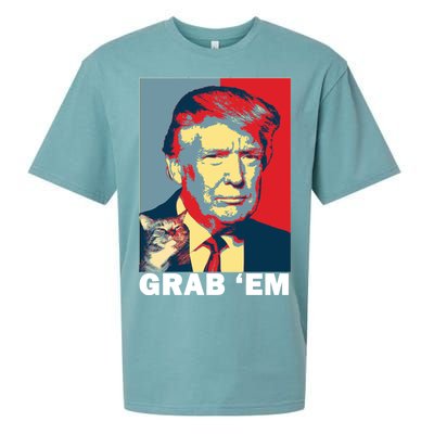 Grab 'Em Trump Sueded Cloud Jersey T-Shirt