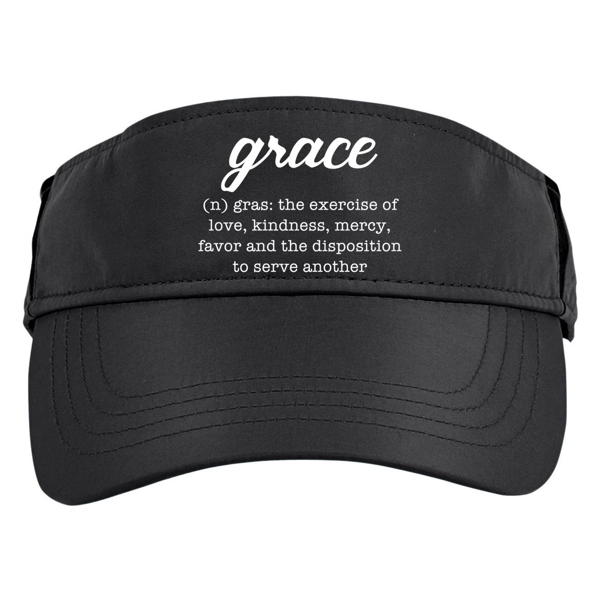 Grace Definition Love Kindness Adult Drive Performance Visor
