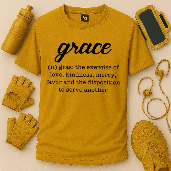 Grace Definition Love Kindness Cooling Performance Crew T-Shirt