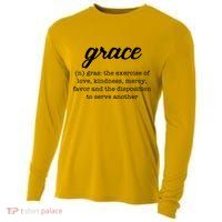Grace Definition Love Kindness Cooling Performance Long Sleeve Crew