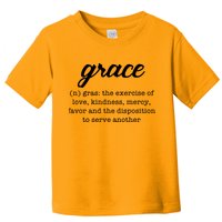 Grace Definition Love Kindness Toddler T-Shirt
