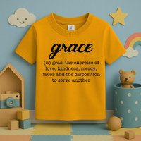 Grace Definition Love Kindness Toddler T-Shirt