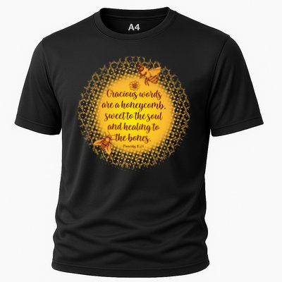 Gracious Words Are A Honeycomb Proverbs 16:24 Performance Shirt