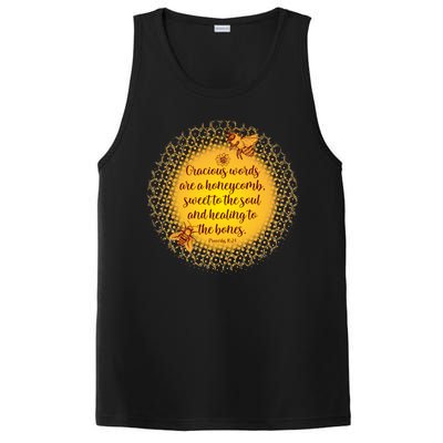 Gracious Words Are A Honeycomb Proverbs 16:24 PosiCharge Competitor Tank