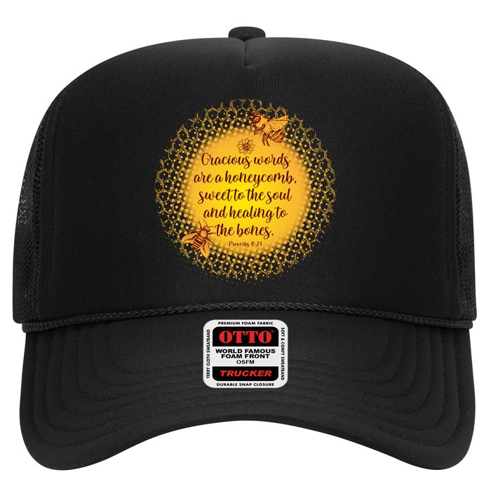 Gracious Words Are A Honeycomb Proverbs 16:24 Hat