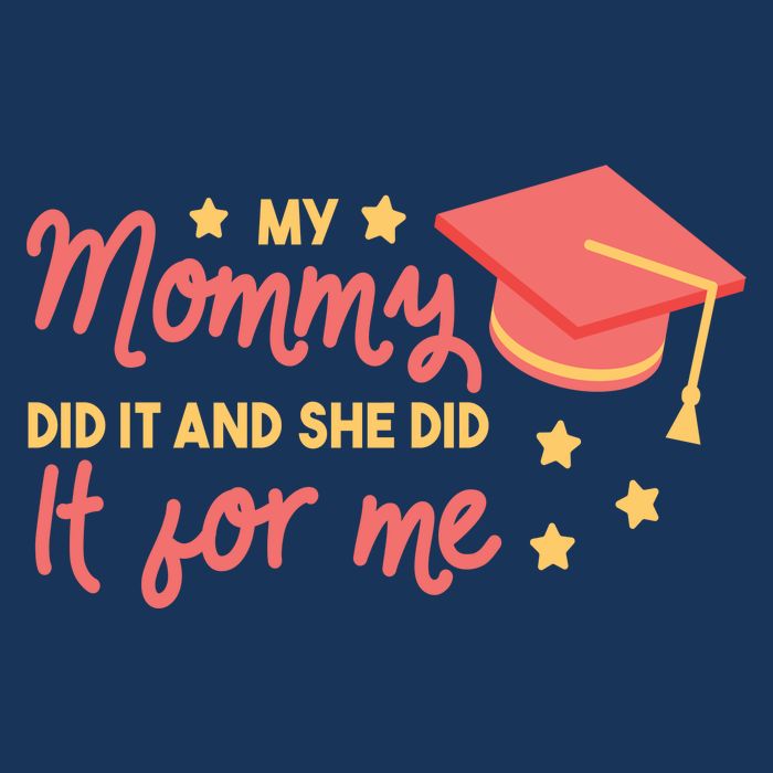 Graduated Mom Did It For Me 16 in Basic Backpack