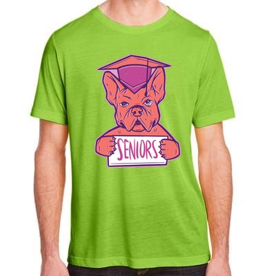 Graduating Bulldog Senior Adult ChromaSoft Performance T-Shirt