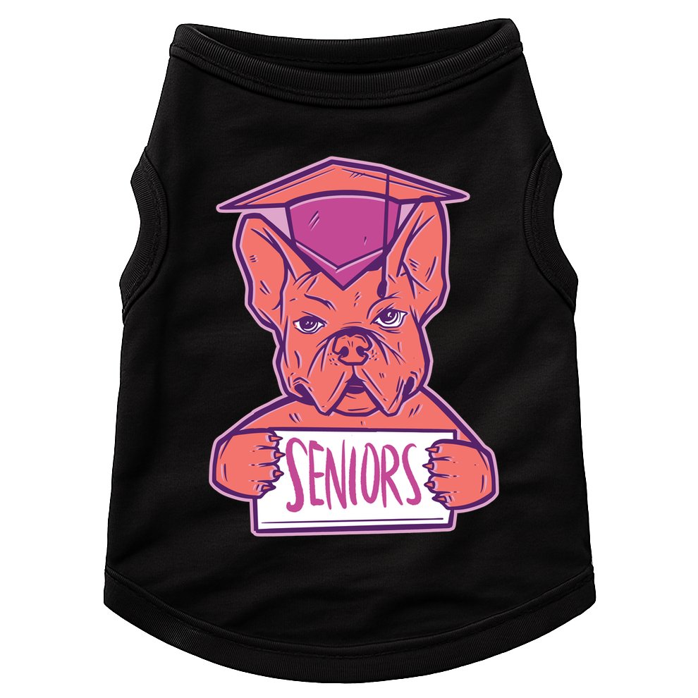 Graduating Bulldog Senior Doggie Tank