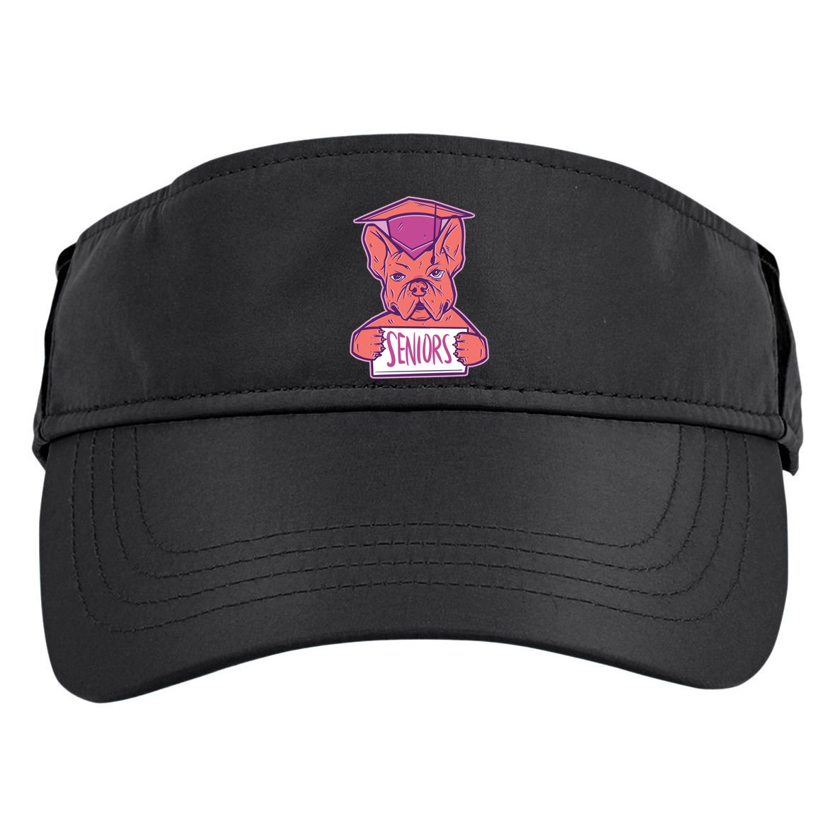 Graduating Bulldog Senior Adult Drive Performance Visor