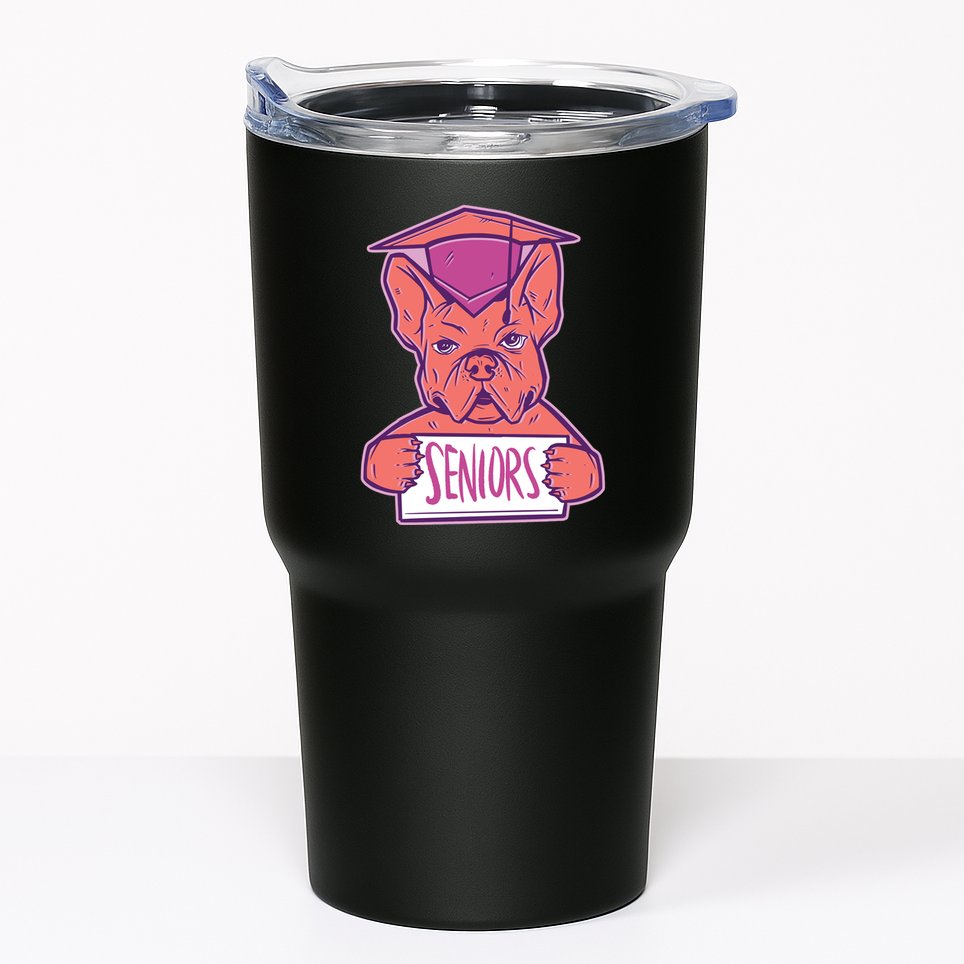 Graduating Bulldog Senior Tumbler