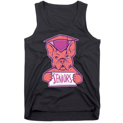 Graduating Bulldog Senior Tank Top