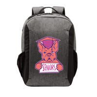 Graduating Bulldog Senior Vector Backpack