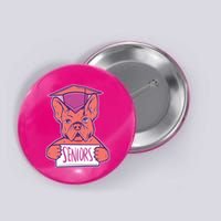 Graduating Bulldog Senior Button