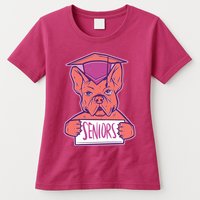 Graduating Bulldog Senior Womens T-Shirt