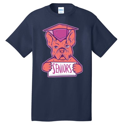 Graduating Bulldog Senior Tall T-Shirt