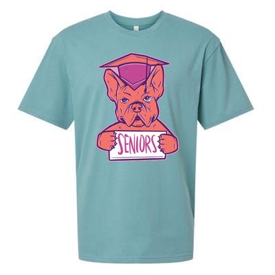 Graduating Bulldog Senior Sueded Cloud Jersey T-Shirt