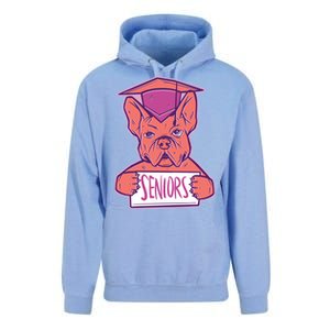 Graduating Bulldog Senior Unisex Surf Hoodie