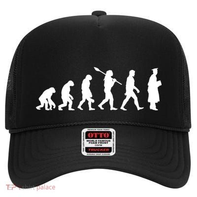 Graduation Evolution High Crown Mesh Back Trucker Hat