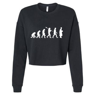 Graduation Evolution Cropped Pullover Crew