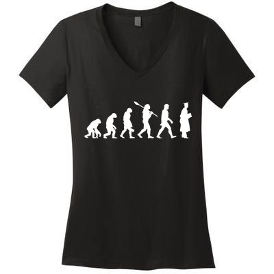 Graduation Evolution Women's V-Neck T-Shirt