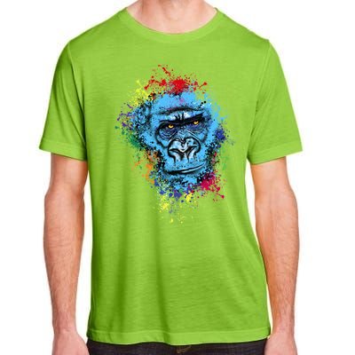 Graffiti Gorilla face Adult ChromaSoft Performance T-Shirt